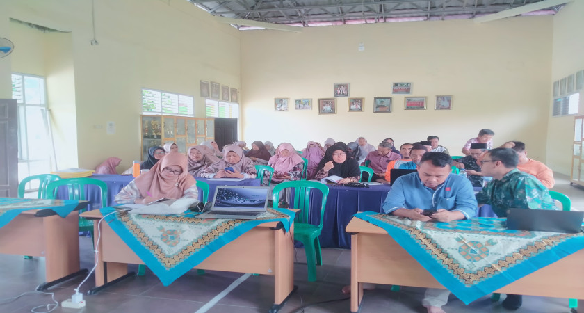 MTs NEGERI 2 PRINGSEWU  Gelar Rapat Lanjutan dan Simulasi Persiapan Penilaian Pendahuluan Pembangunan Zona Integritas ( PMPZI )