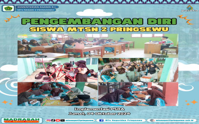 Pengembangan Diri Siswa MTsN 2 Pringsewu